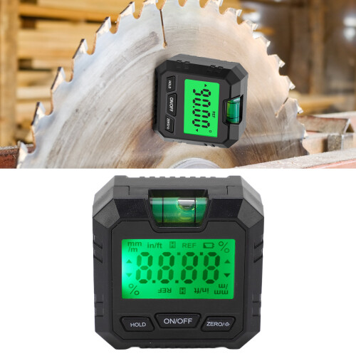 Digitaler Winkelmesser Level Box 2 x AAA Schwarz ABS