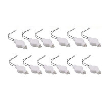 12PACK Paper Lantern Lights,Battery Operated LED Party Lights Bulbs for Paper Lantern Balloons Party - Warm White
