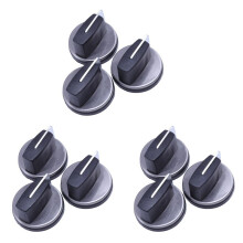 BrûLeur Universel PièCes Boutons Four Interrupteur Rotatif Interrupteur de Commande CuisinièRe à Gaz 9 Pcs