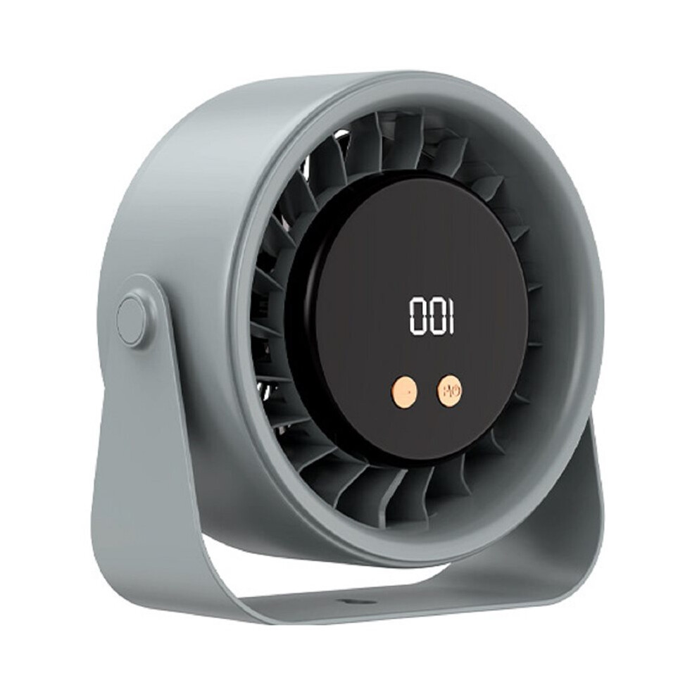 Small Desk Fan Rechargeable Quiet Desktop Cooling Supplies Rechargeable Usb Fan For Summer Travel Hiking Backpacking B 4712635881782