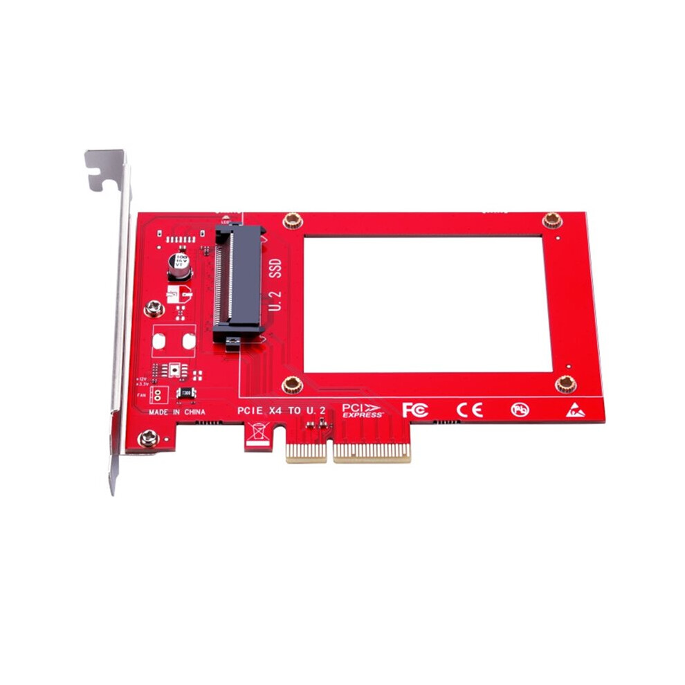 Pci-E To U.2 Adapter Card, U2 Converter Card, Sff8639 To Pcie X4 Ssd Expansion Card Hard Drive Convert Card 4711345907027