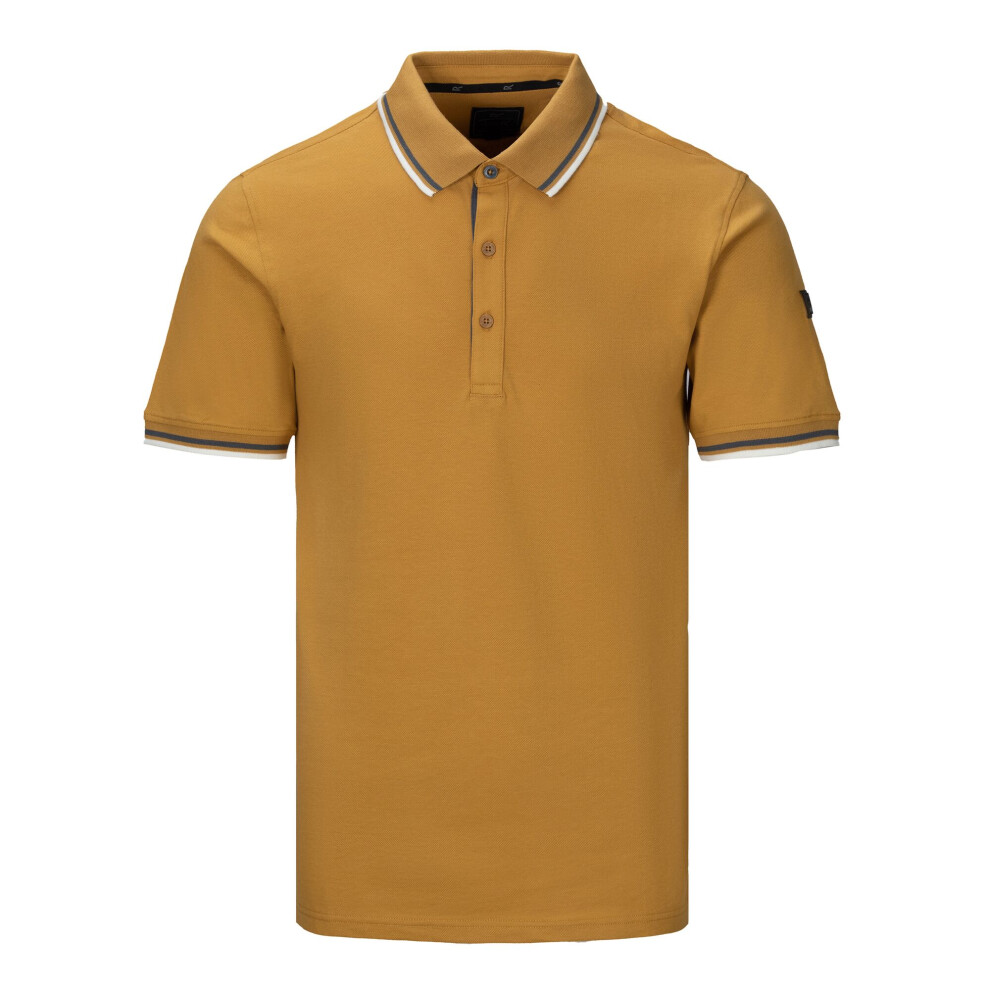 Regatta (Xl, Wood ) Mens Adryan Polo Shirt Brown