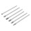 6pcs Tungsten Carbide Burrs Set, Cylinder- Porting Kit, Solid Rotate Grinding Tools for Woodworking Drilling Carving 7