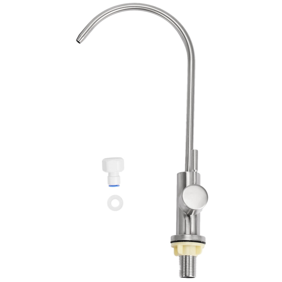 2X Kitchen Direct Drinking Water Filter Tap 304 Stainless Steel Ro Faucet Purify System 4713555212991
