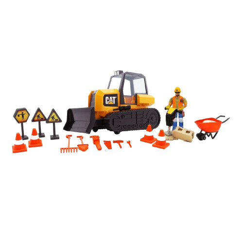 CAT Caterpillar Workforce Bulldozer Action Set
