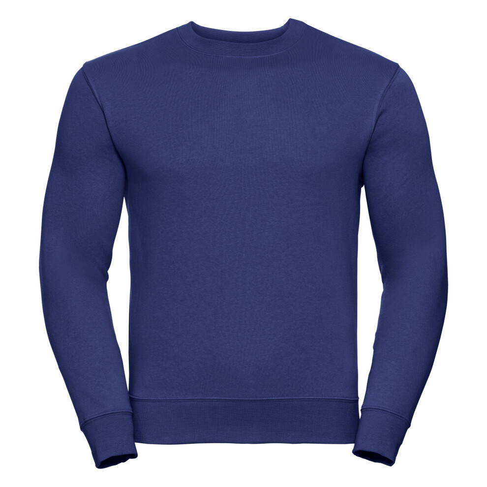 Russell (2Xl, Bright Royal) Mens Authentic Sweatshirt (Slimmer Cut) Multicoloured