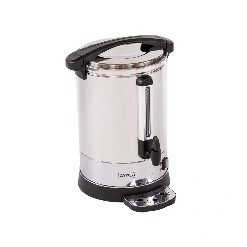Oypla Electrical 20L Catering Hot Water Boiler Tea Urn Coffee Brown