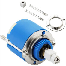 1pc Faucet Cartridge Replacement Compatible for Grohe 46048000 Single Handle Mixing Valve Ceramic Cartridge 46mm
