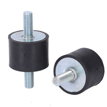 12 Stuks M10 Rubberen Schokdemper Dubbele Buitendraad Rubber Anti-Vibratie Trillingsisolator Duurzaam
