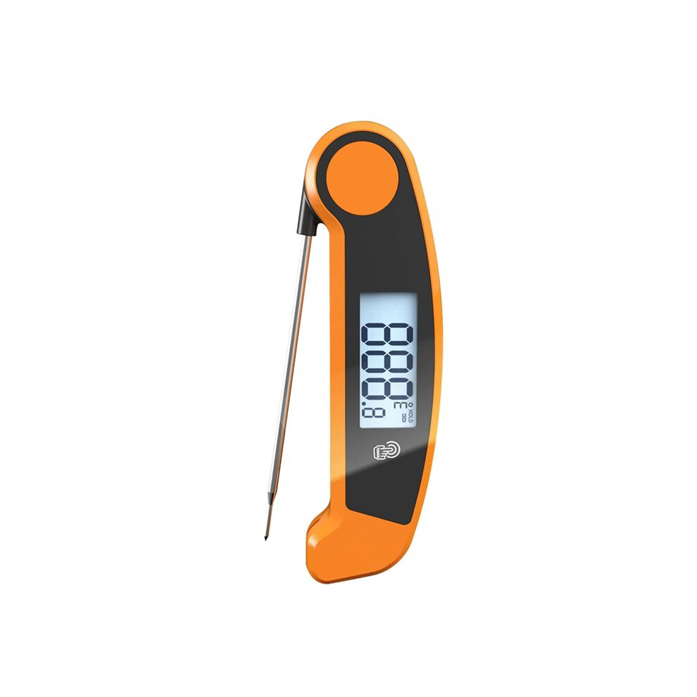 Digital Meat Thermometer With Foldable Probe, Instant Read Kitchen Thermometer For Bbq Grill Cooking 4711689734259