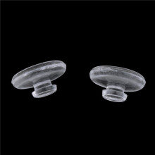 75 Pares de Protetores de Nariz de ÓCulos de Silicone Push-In Redondo 9Mm