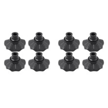 8 Stuks Campingkruk Beendop Antislip Buitenstoel Voetafdekking Verstelbare Visstoel Accessoire 14 mm