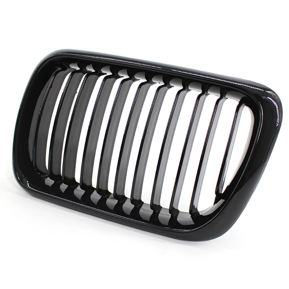 Gloss Kidney Grille For Bmw E36 M3 1997-1999 Black 7293282637177