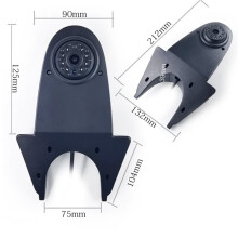 Para Câmera de Luz de Freio Elevada de Veículos Recreativos Especiais, Câmera LED de Veículos Comerciais, Câmera Automotiva AHD1080P.