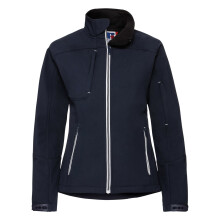 (XS, French Navy) Russell Women/Ladies Bionic Softshell Jacket