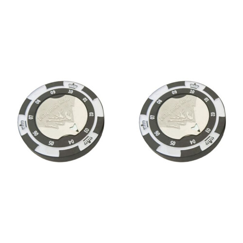2X  Grün Reader  Putting Reader Trainingshilfe Golfballmarker Golfzubehör Geschenk