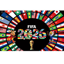 (100*150CM, 05) World Cup Stadium Cheer Cloth Fan Banner Game Party Backdrop Prop