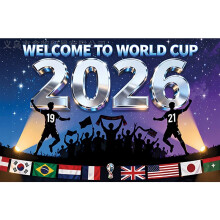 (110*180CM, 03) World Cup Stadium Cheer Cloth Fan Banner Game Party Backdrop Prop