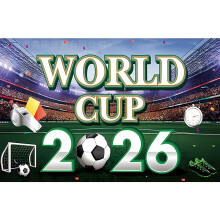 (100*150CM, 09) World Cup Stadium Cheer Cloth Fan Banner Game Party Backdrop Prop