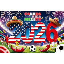 (100*150CM, 16) World Cup Stadium Cheer Cloth Fan Banner Game Party Backdrop Prop