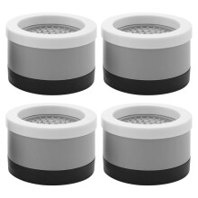 4 Sets Furniture Bed Risers Heavy Duty Round Bed Lifts Risers Adjustable Height,for Table Chairs Couch Cabinet Legs Sofa