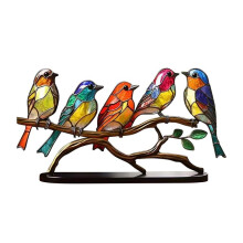 Thuis Bureaublad Woonkamer Wijnkast Kantoor Kleurrijk Prachtige Vogels Serie Ornamenten Ambachten