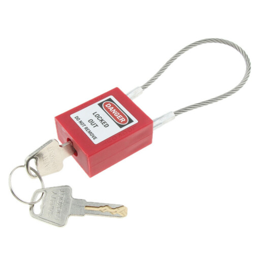 Engineering Safety Padlock Rope Long  Lockout Tag Out Isolation Lock Isolation Padlock Lockout Padlock 2