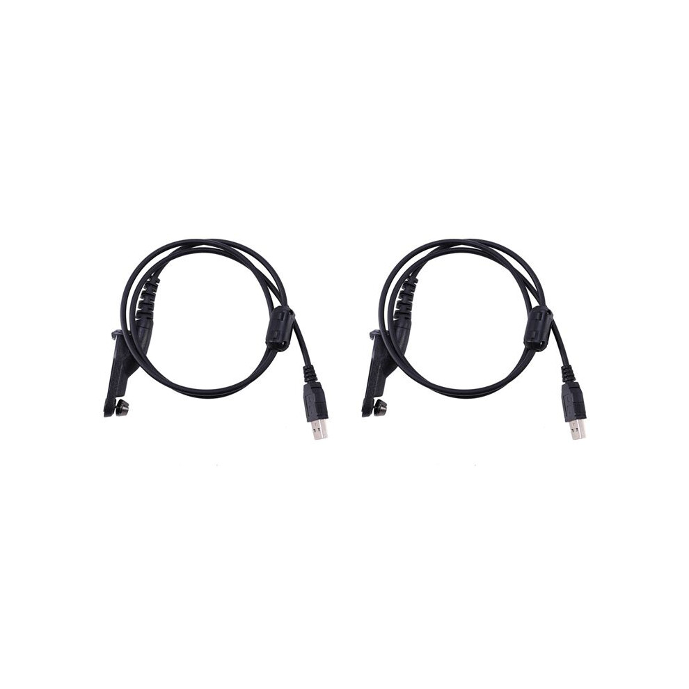 2X Usb Programming Cable Cord Lead For Radio Xpr Xir Dp Dgp Apx Series Walkie Talkie L Type Plug 4712420191942