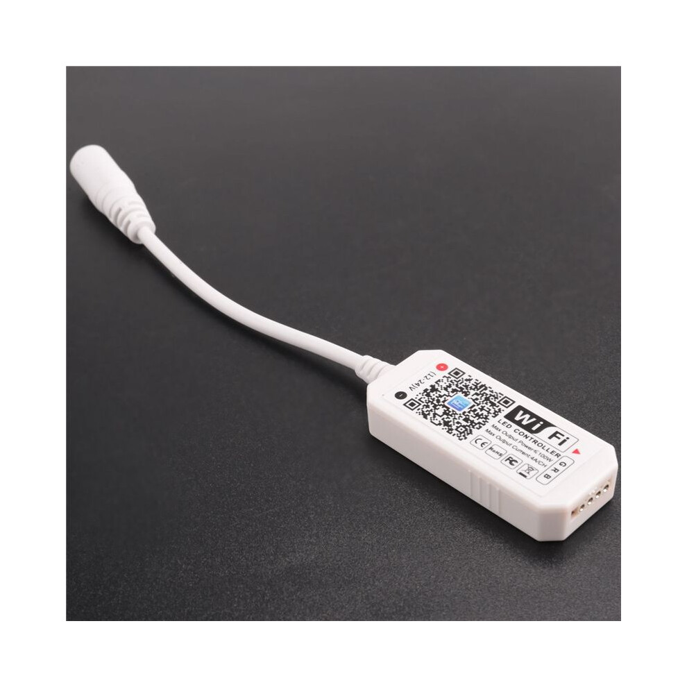 6X Rgb Led Strip Voice Control Work With Alexa & Home, Wifi Controller With Free App Via Ios Android Light 6032762770529