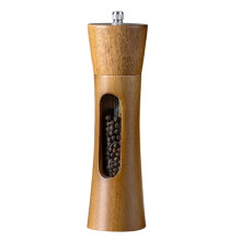 1 Pièce, Moulin à Poivre en Bois, Moulin à Sel et Poivre, Outil de Cuisine Réglable pour Moudre les Épices, Ustensiles de Cuisine