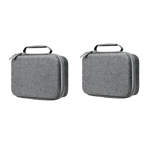 2PCS Dual Controller Storage Bag Portable EVA Bag Suitable for PS5 PS4 Various Game Controllers Handles Game Accessories