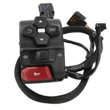 Pour 450SR CF450SR CF400-6 pour 400-6 2024 Pièces de Moto : Poignée de Démarrage, Klaxon et Interrupteur de Guidon Gauche