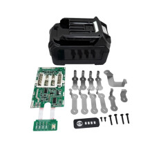 10X18650 Li-Ion Battery Case Kit for 40V Power Tool 10S 18650 Battery Case Charging Protection Circuit Board