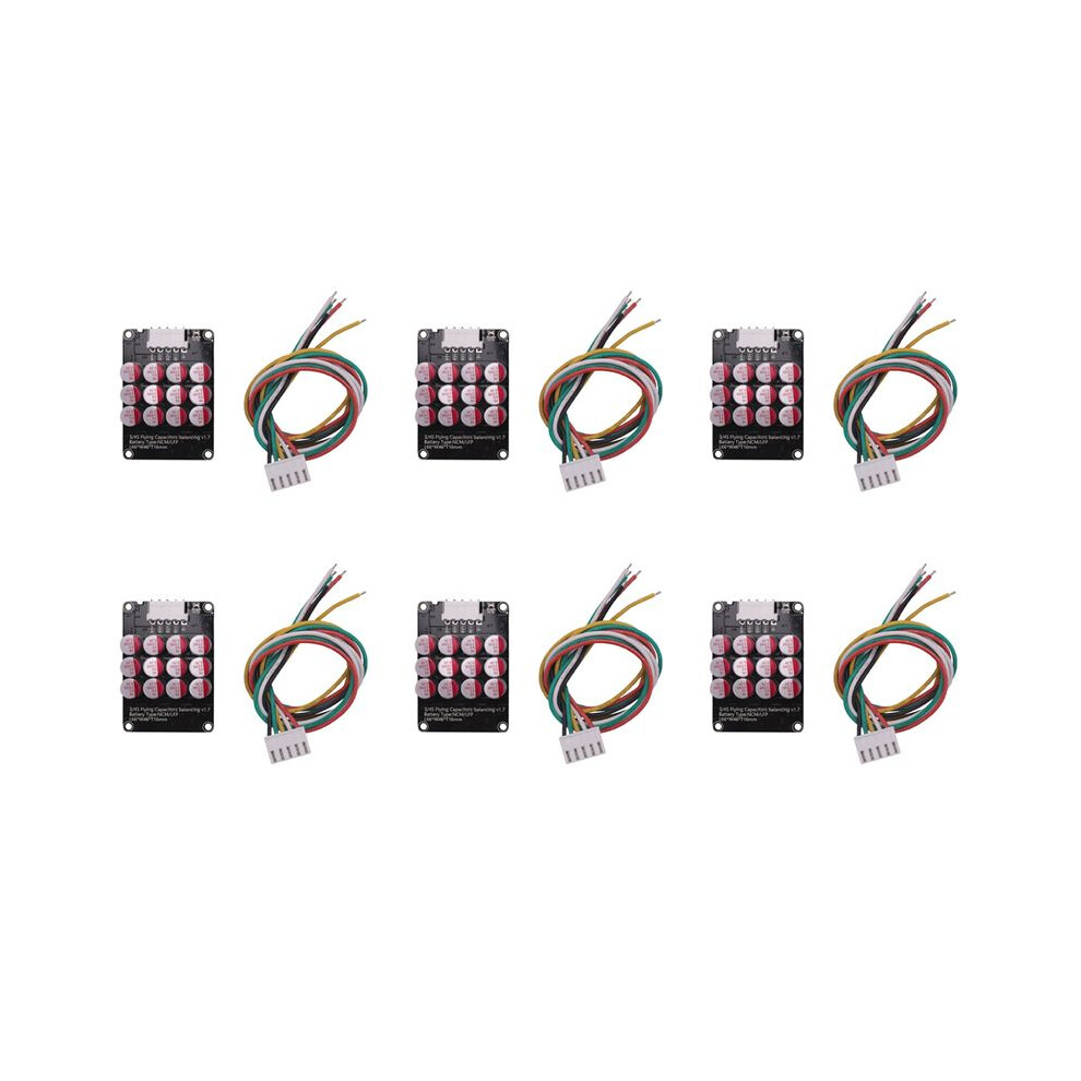 6X 4S 5A Whole Group Balancer Active Bms Board Lithium Lipo Lifepo4 Battery Equalizer Transfer Capacitor 6032542230281