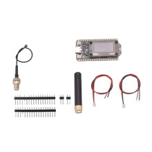 Placa de Desenvolvimento Heltec Meshcore para Meshtastic V4.3 GPS SX1262 com Tela OLED de 0,96 Polegadas, Alimentada Por Energia Solar, Rede Mesh WiFi