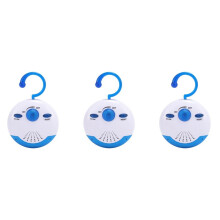 3X Waterproof Shower Radio, Portable FM Radio Built in Speaker for Bathroom Kitchen, Boating, Hiking