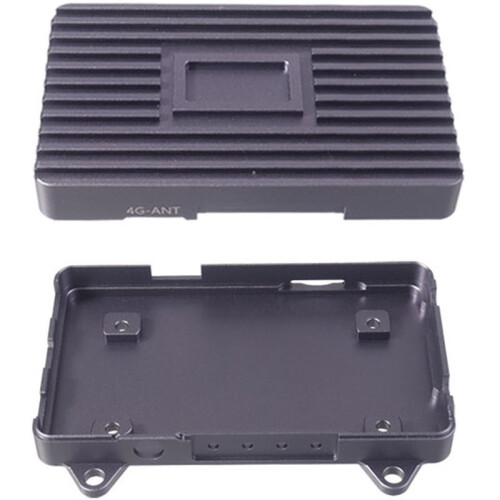 GNSS Receiver Aluminum Casing, Split-Type Receiver Casing, Um982 Board Card Casing, for Board Card + Base Plate
