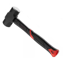 Electric Round-for Hammer,Woodworking Installation Hammer High Carbon Steel Integrated Fitter'S Shockproof Hammer