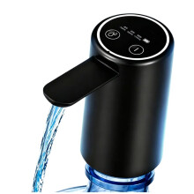 Portable USB-C Water Pump, Electric Water Dispenser with 3 Volume Modes, Dual-Pump Water Bottle Dispenser