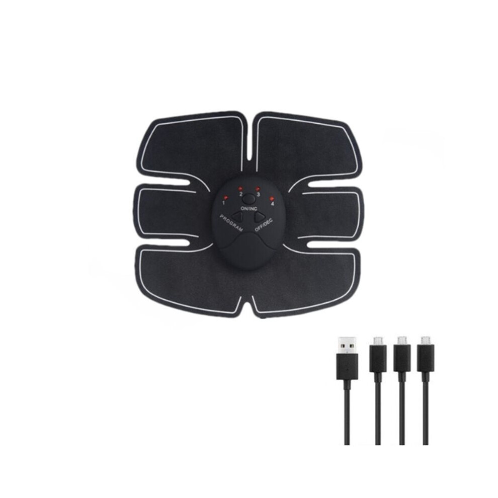 Brecantia Electric Muscle Stimulator Ems Wireless Buttocks Hip Trainer Abdominal Abs Stimulator Fitness Body Slimming Massager