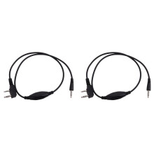 2X APRS to K1 Cable Audio Interface Walkie Talkie Connection Cable for APRSpro APRSDroid