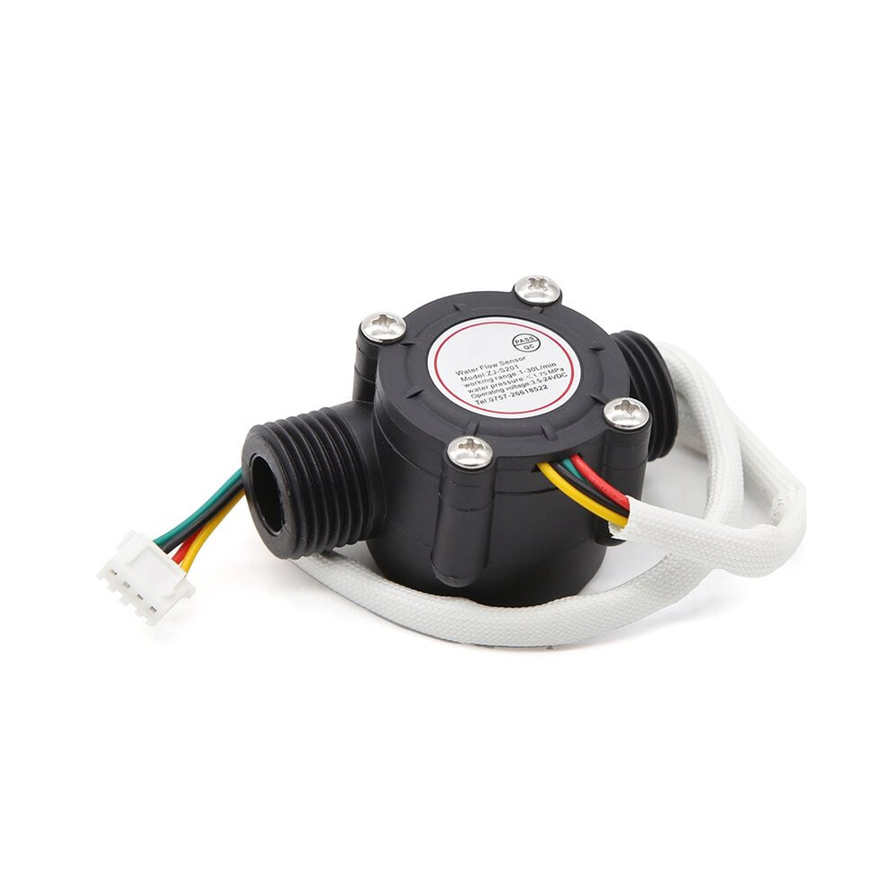 G1/2" Water Flow Hall Sensor For Precise Flow Measurement 1-30L/Min 1.75Mpa 4713587654455