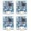 4X Micro-USB 1A Li-Ion 18650 Lithium Battery Charger Charging for TP4056 Module Board 1