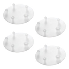 Remplacement pour Joint de Clapet en Silicone de Réservoir de Toilette Vormax 3'' - pour American Standard 7381424-100.0070A (4 Pièces)