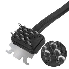 BBQ Grill Cleaning Brush, 304 Stainless Steel Wire Brush ,Outdoor Grill Cleaning BBQ Grill Accessories