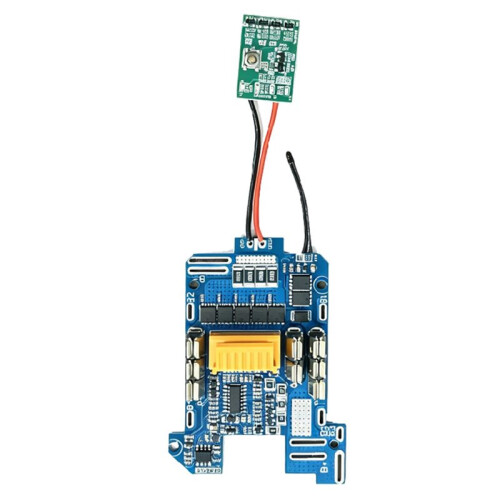 18V BMS Protection Board with LED Light for  BL1830 BL1840 BL1850 130A High Power Full Function Decoded