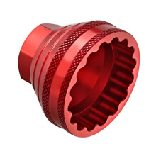 Trapasmontage-/Demontagegereedschap voor Fietsen, Geschikt voor Dura-Ace BB9000 BB-R9100 Token Rood