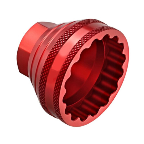 Bottom Bracket Install Removal Tool Bicycle Bottom Bracket Tool for Dura-Ace BB9000 BB-R9100 Token Red