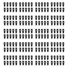 200 Pcs Electrical Panel Mounted 5 X 20mm Fuse Holder