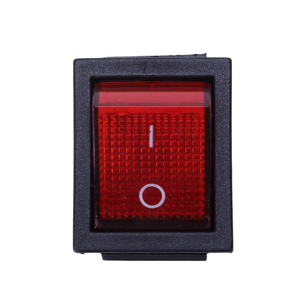 40 X Red Illuminated Light /Off Dpst Boat Rocker 16A/250V 20A/125V Ac 6033335460793
